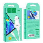 شارژر فندکی دنمن مدل DZ06V به همراه کابل تبدیل microUSB